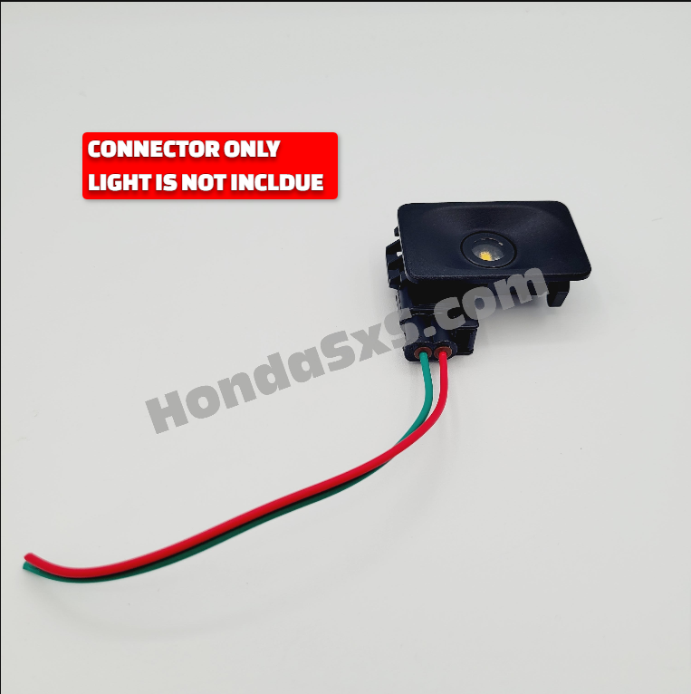 Pioneer 1000 Light Connector w/Pigtails for the OEM Dome/Courtesy Light. CONNECTOR ONLY!