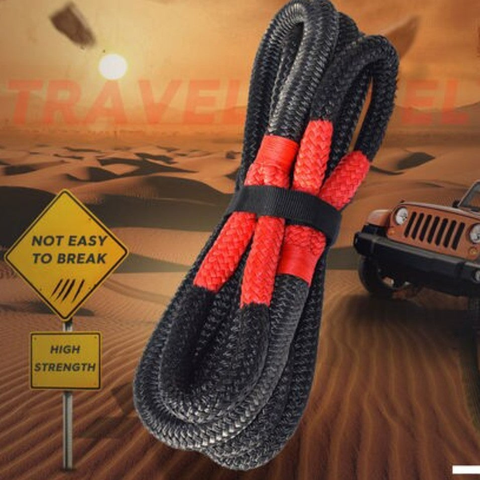 Kinetic Jerk Rope Recovery Kit, tow rope - 20 feet