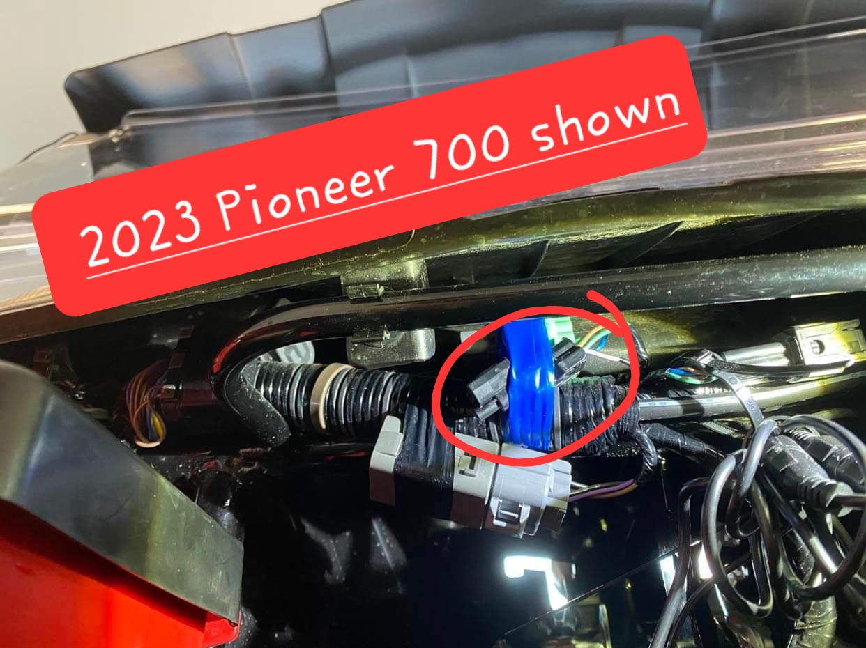 2022+ Honda Power ACC pin for Key-on power. Pioneer, Talon