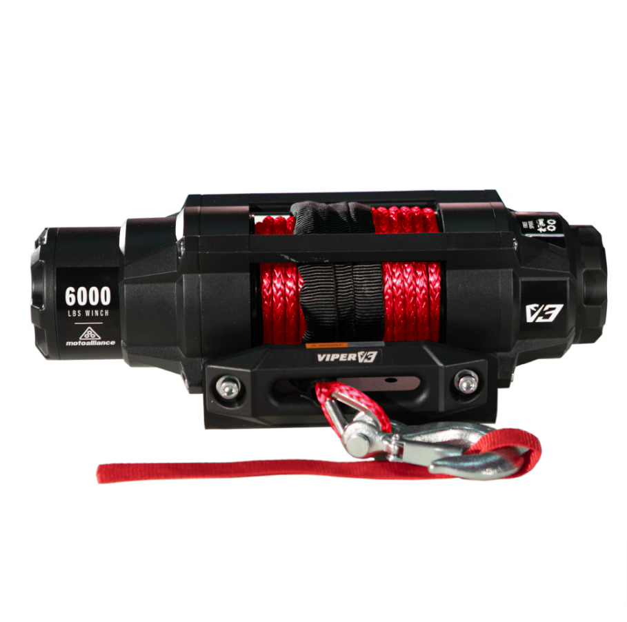 Viper UTV 6000lb Winch - V3 Wide Spool