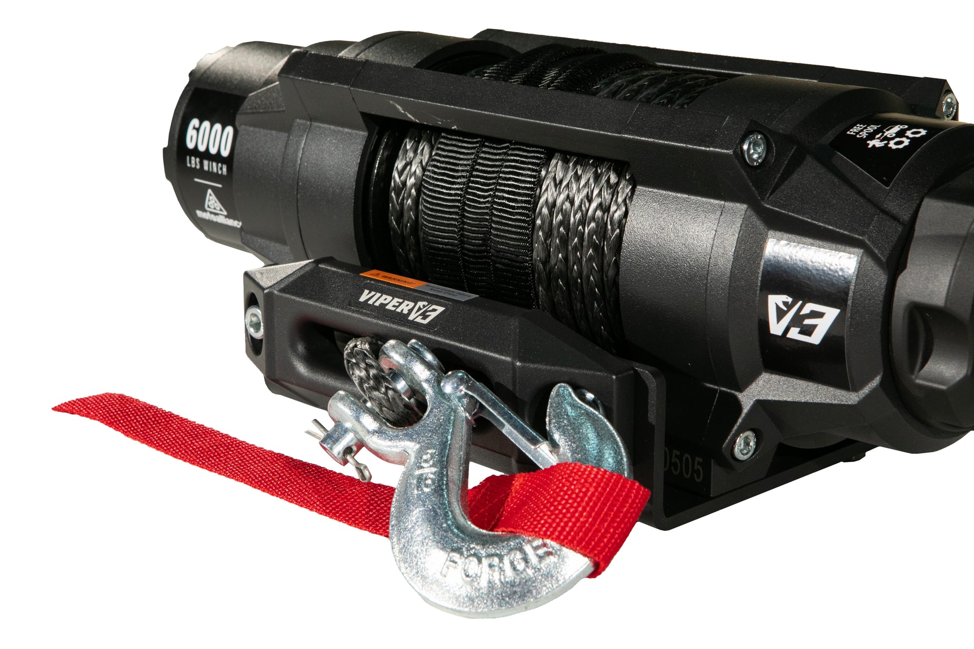 Viper UTV 6000lb Winch - V3 Wide Spool