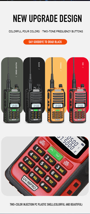 Baofeng – Scanner Radio Portable professionnel Uv 10R Plus