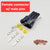HM-3 Pin Male & Female Plug Connector Set for Honda UTV, SxS, ATV. Wire connector with Terminals and seals.