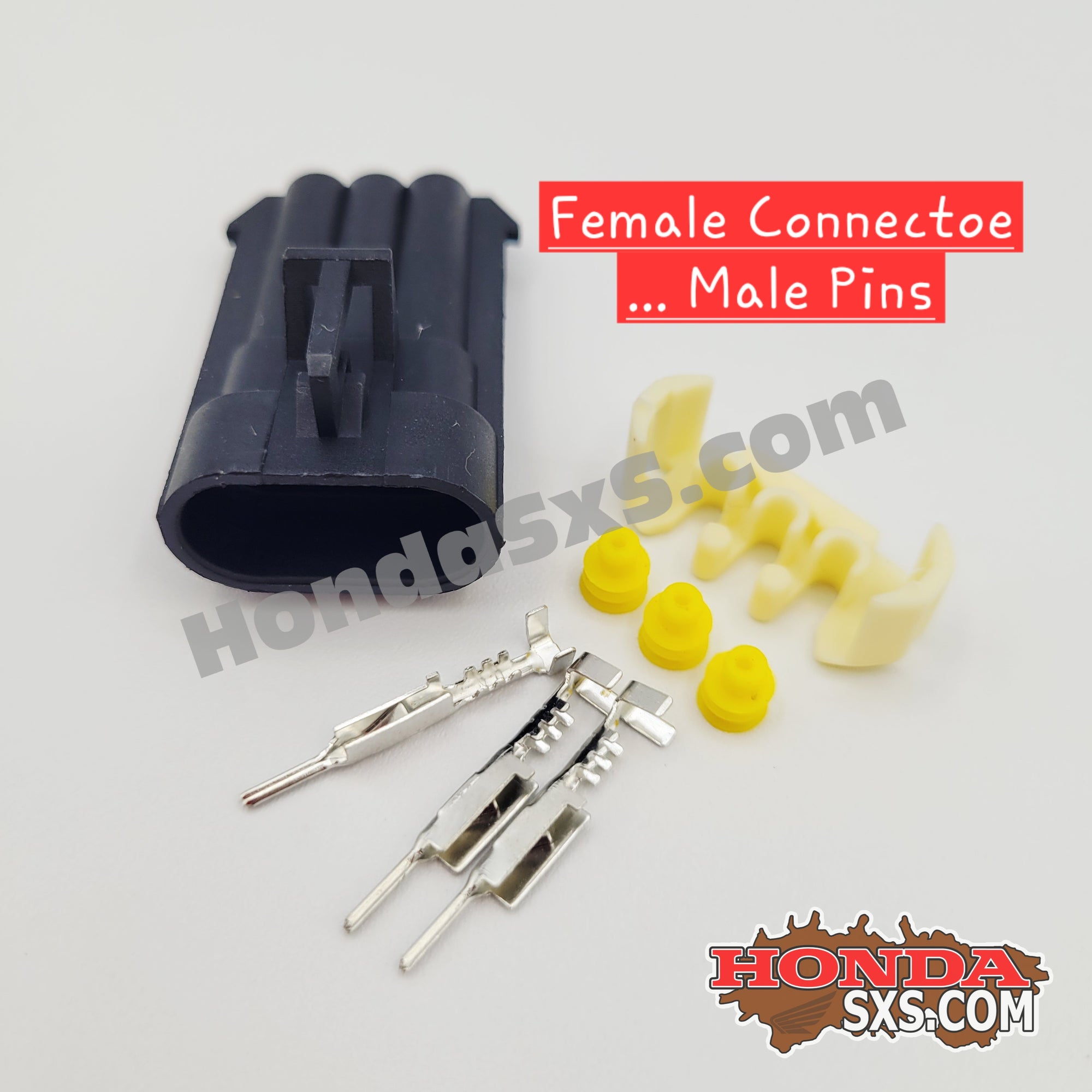 MP 3 PIN, Metri-Pack, 3-pin Connector for Honda Pioneer Tail Light