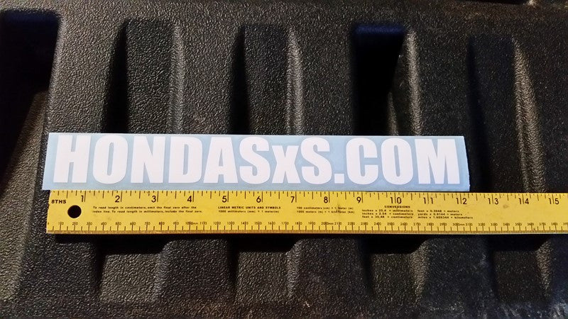 HONDASxS.com Press On Decal