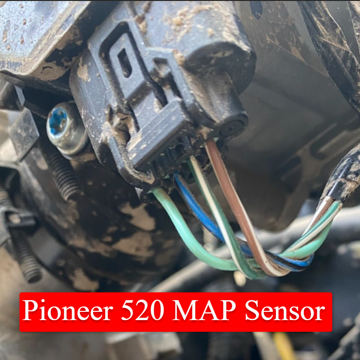 5 pin MAP sensor connector for Honda Pioneer, Honda Talon. Pigtail or Pin kit.