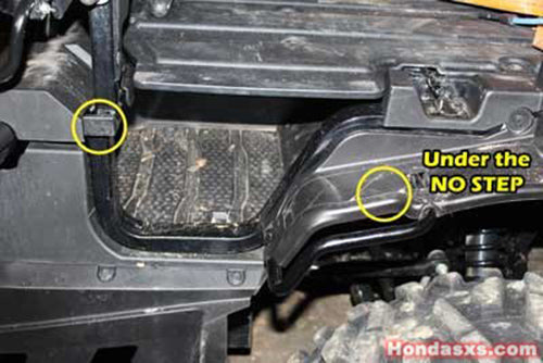 Honda Pioneer 700-4, Rear Frame caps for mid frame BED AREA CAPS. 18 caps total!