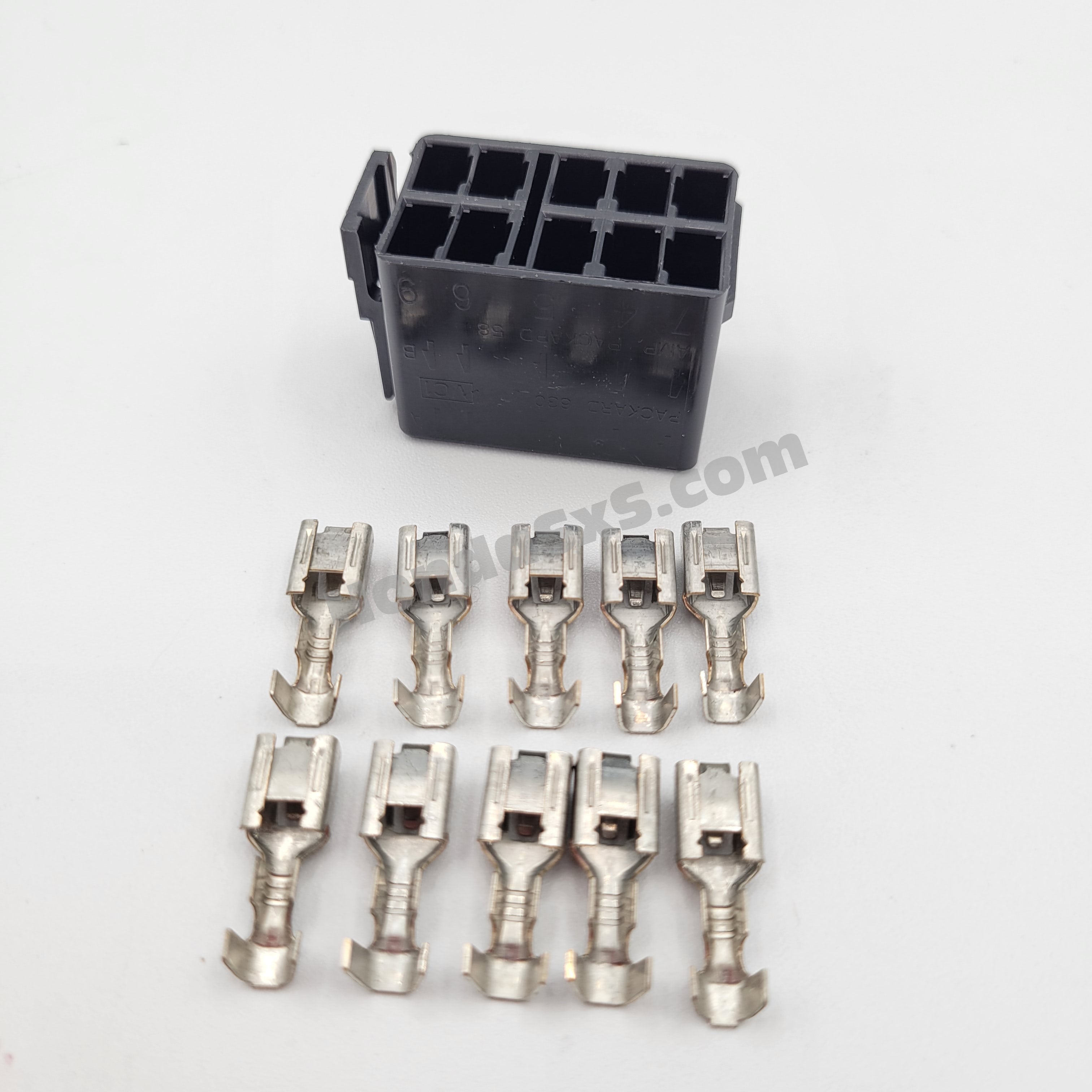 Carling 10 pin Rocker Switch Rear Block Connector Housing and Pins ...