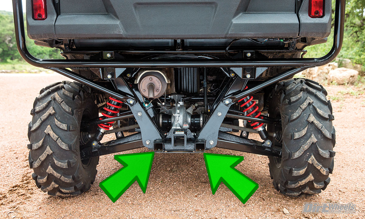 Honda Pioneer 700 MUD GUARD, rear frame caps. Keep the mud OUT