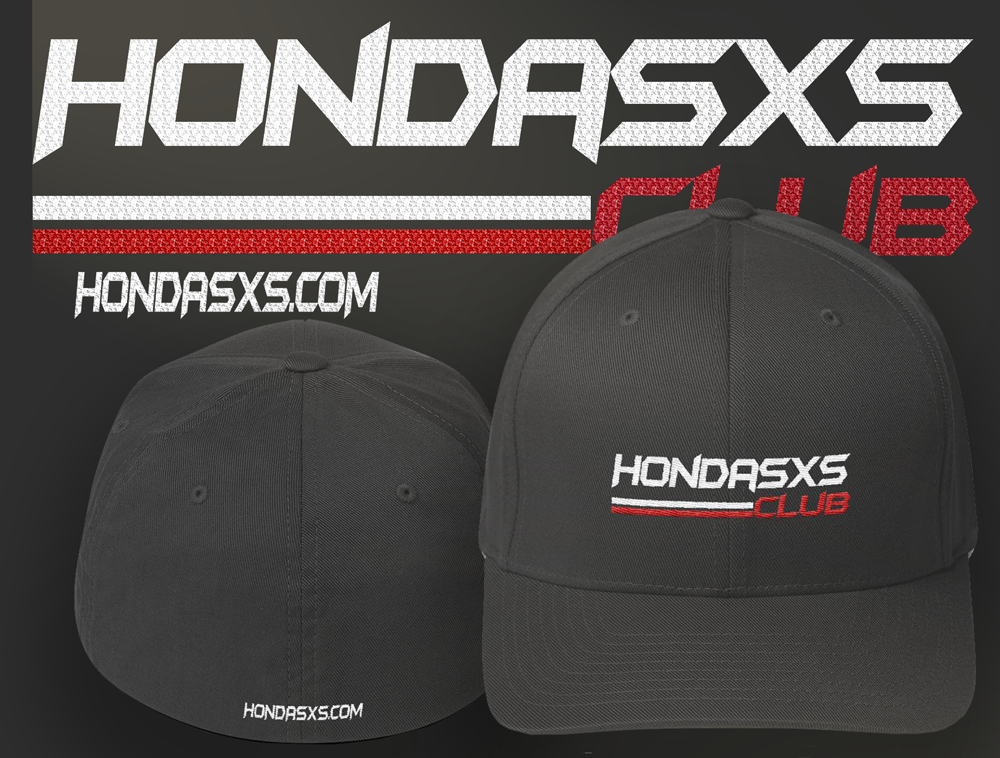 Honda SxS Club Premium Structured FlexFit Twill Cap - The Honda SxS Club | Flex Caps