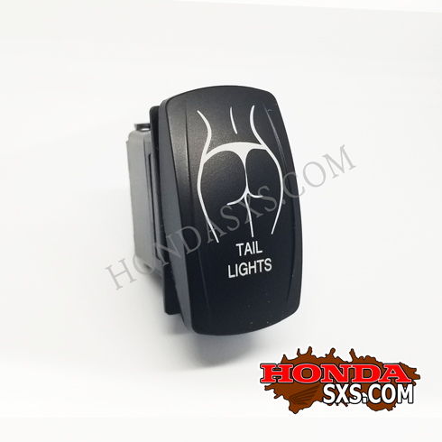STEALTH MODE Rocker Switch - SPST - ON/OFF switch - The Honda SxS Club!