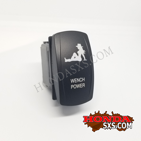 &quot;WENCH&quot; POWER Rocker Switch - SPST - ON/OFF switch