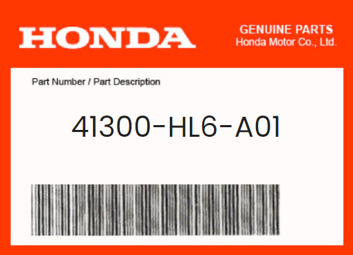 Honda Talon Rear Differential - 41300-HL6-A01, 41300-HL6-A40, GEAR, RR. FINAL