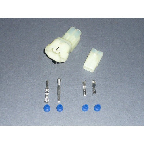 HM-2 Pin Male &amp; Female Plug Connector Set for Honda UTV, SxS, ATV. Wire connector with Terminals and seals.