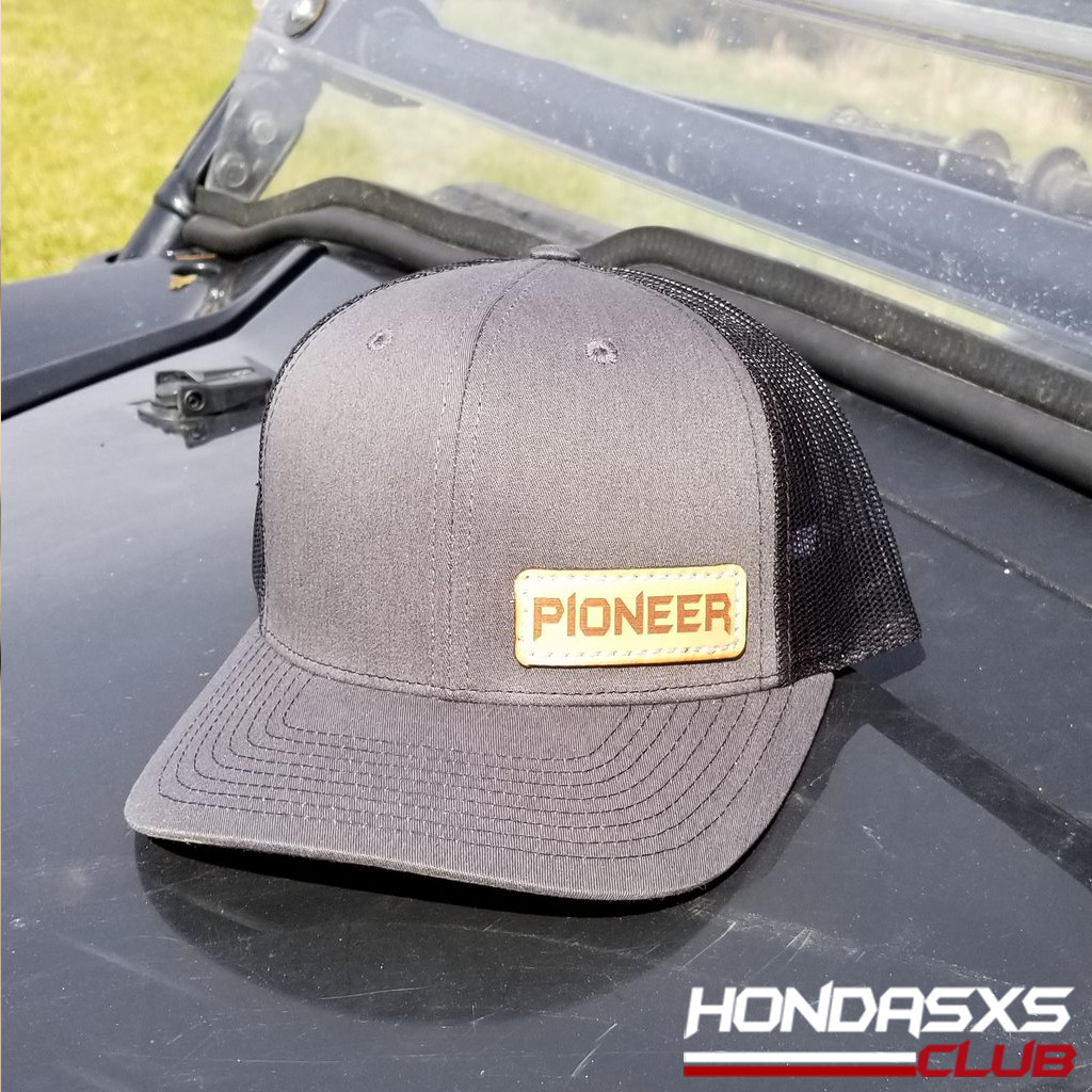 Pioneer Leather Badge Cap NEW, Limited stock!