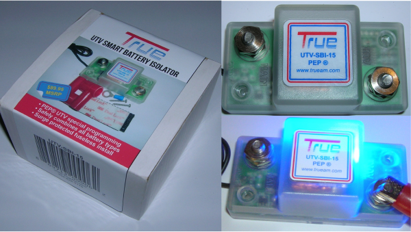 TrueAm UTV-SBI-18 Dual Battery Isolator with PEP