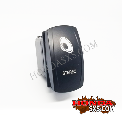 STEREO Rocker Switch - SPST - ON/OFF switch