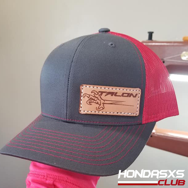 Talon Leather Badge Cap NEW, Limited stock! The Honda SxS Club!
