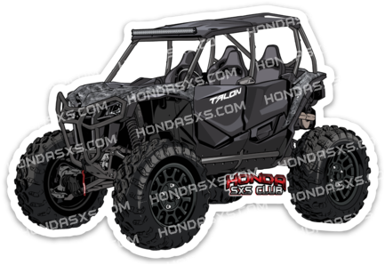 Honda Talon 1000 x4 Cooler Sticker - Free Shipping!