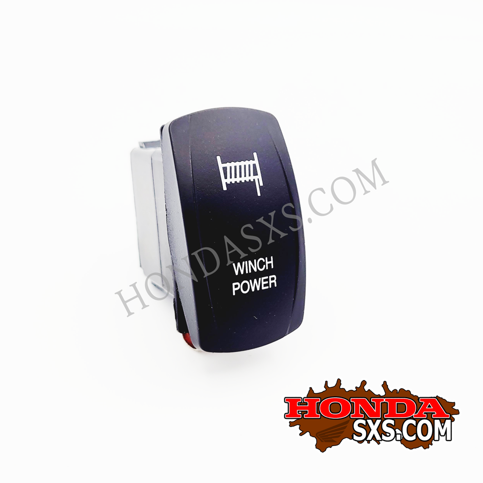 WINCH POWER Rocker Switch - SPST - ON/OFF switch - The Honda SxS Club!